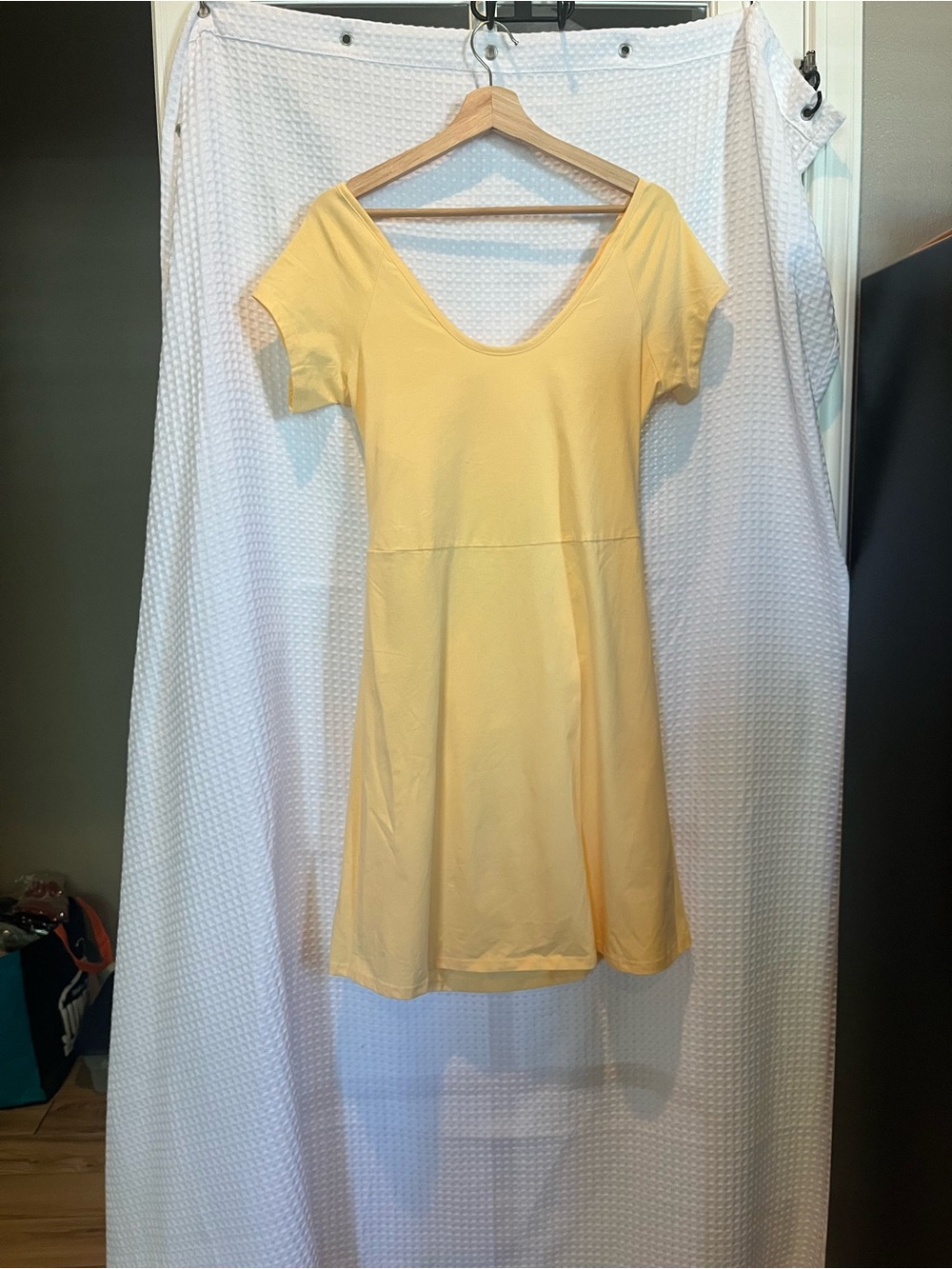 Pact Yellow Midi Dress